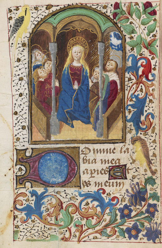   - Manuskripte, Stundenbuch auf Pergament. Um 1470 (unvollständig) - Weitere Abbildung