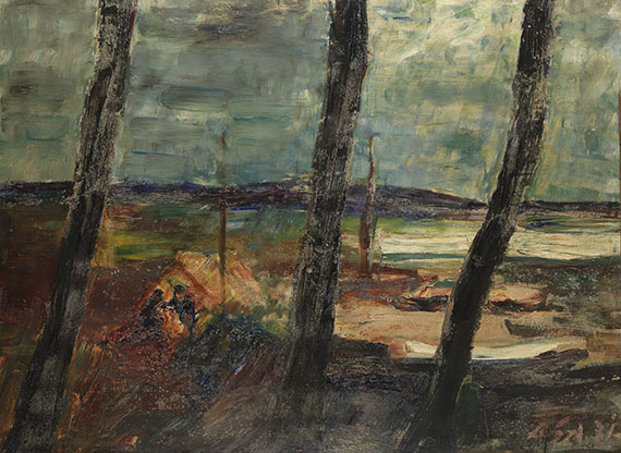 Albert Schiestl-Arding - Landschaft bei Bremerhaven - Weitere Abbildung