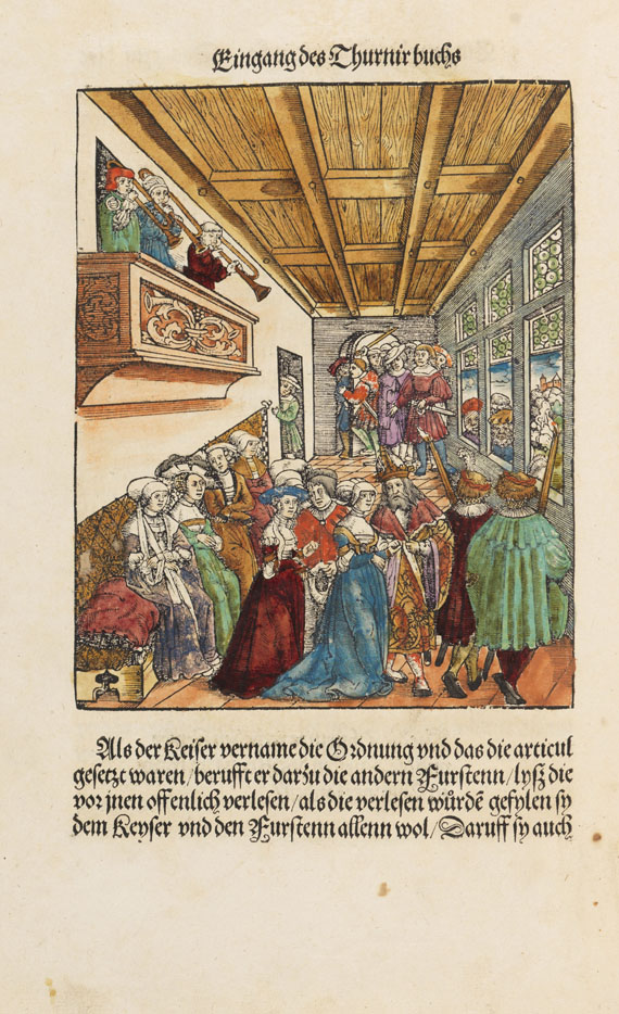 Georg Rüxner - Anfang, ursprung, und herkommen des Thurnirs.1530 - Weitere Abbildung