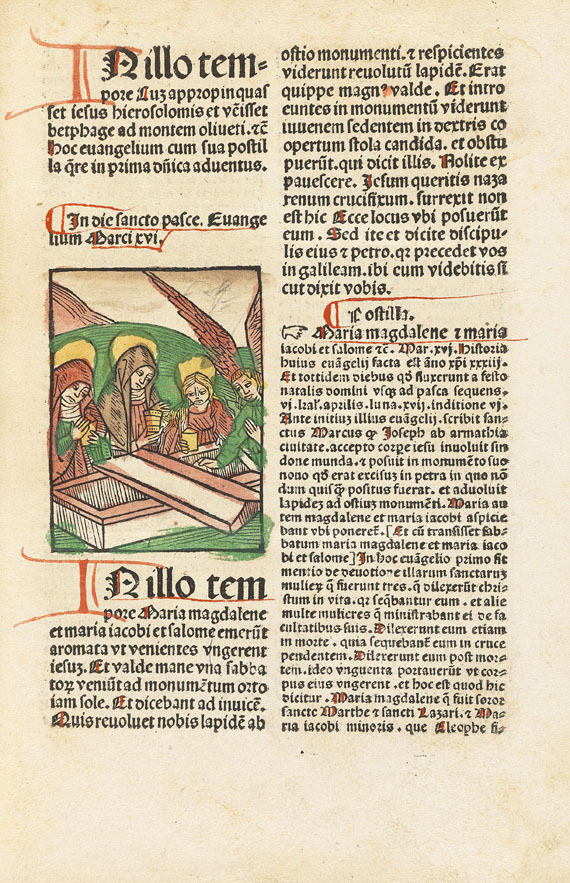  Guillermus Parisiensis - Postilla super epistolas. Basel 1491 - Weitere Abbildung