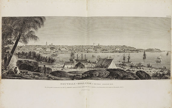 Francois Auguste Péron - Voyage de découvertes aux Terres australes. 3 Bde. 1807-16. - Weitere Abbildung