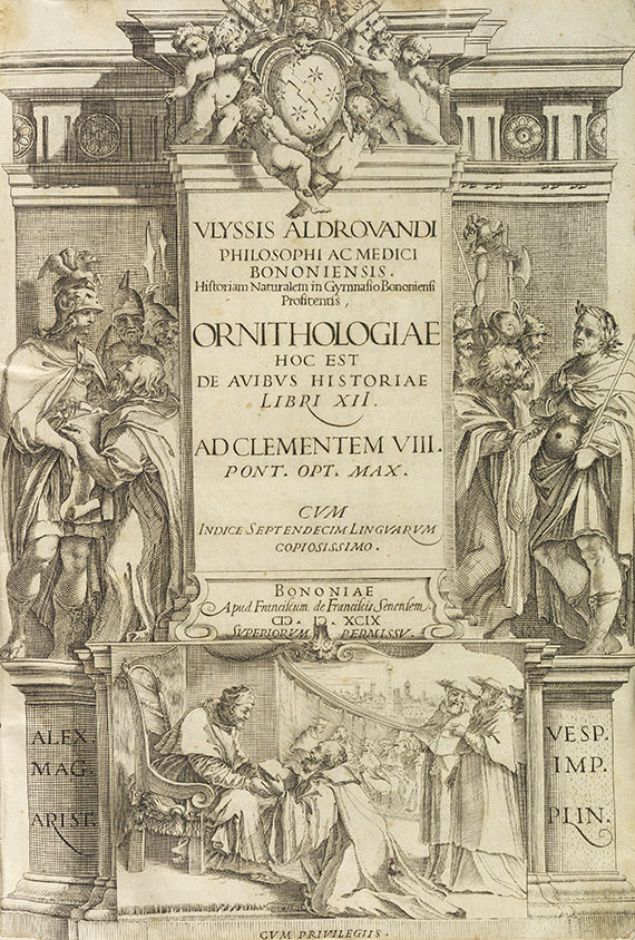 Ulisse Aldrovandi - Ornithologiae. 1599