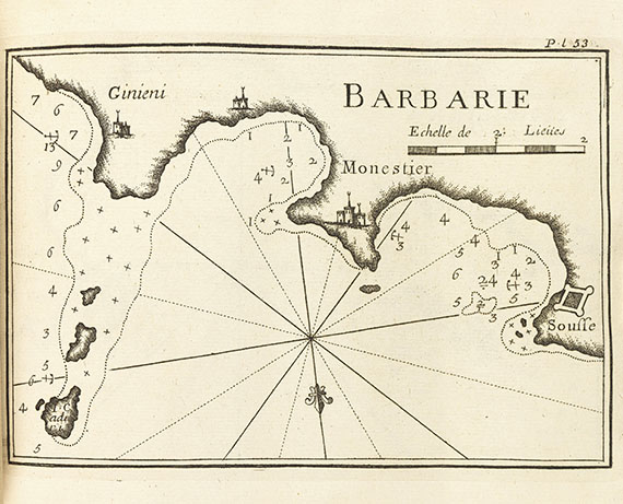 Atlanten - Roux, Joseph, Receuil des principaux plans des ports. 1764