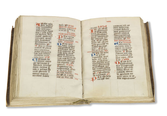 Missale Romanum - Missale von Mechelen (Pergament-Manuskript). Um 1420.