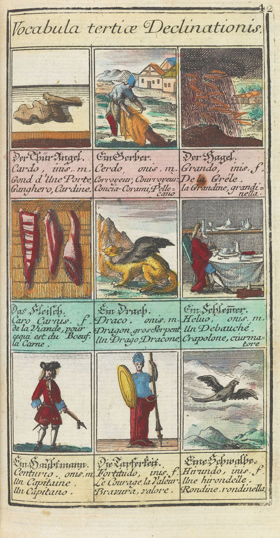 Kleines Bilder-Cabinet - Kleines Bilder-Cabinet. 1735
