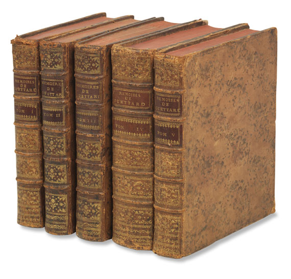 Jean-Etienne Guettard - Memoires sur différentes parties des sciences et arts. 5 Bde. 1768 - Weitere Abbildung