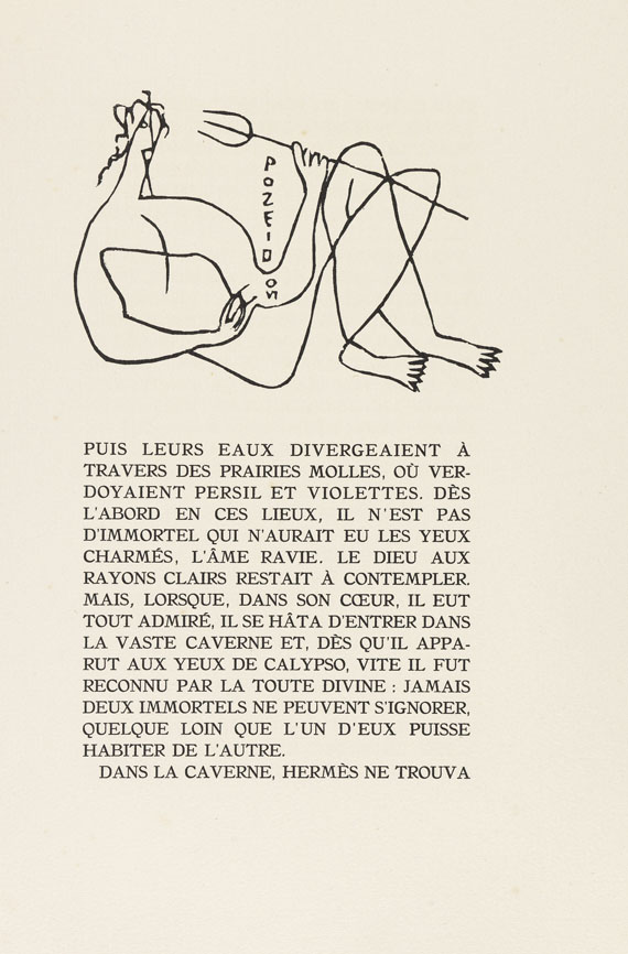 Henri Laurens - Homer, Odyssée. 1952 - Weitere Abbildung