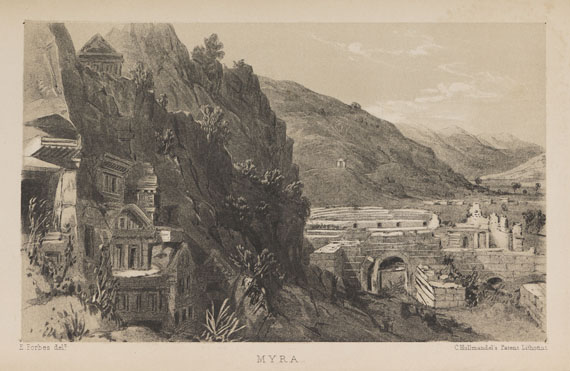 Thomas Abel B. Spratt - Travels in Lycia. 2 Bde.