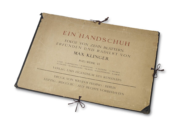 Max Klinger - Ein Handschuh - Weitere Abbildung