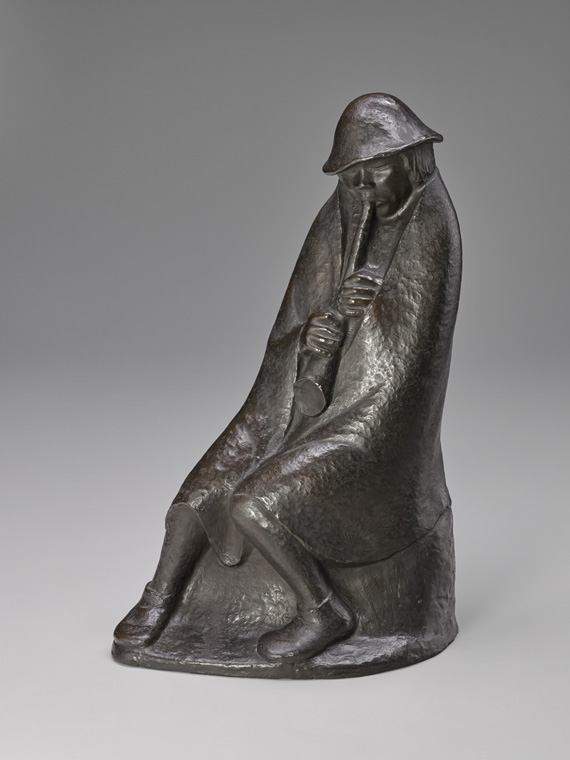 Ernst Barlach - Der Flötenbläser