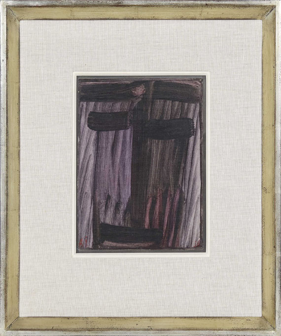 Alexej von Jawlensky - Grosse Meditation: Zärtlichkeit im Herbst - Rahmenbild