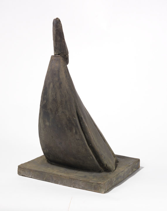 Giacomo Manzù - Cardinale seduto - R&uuml;ckseite