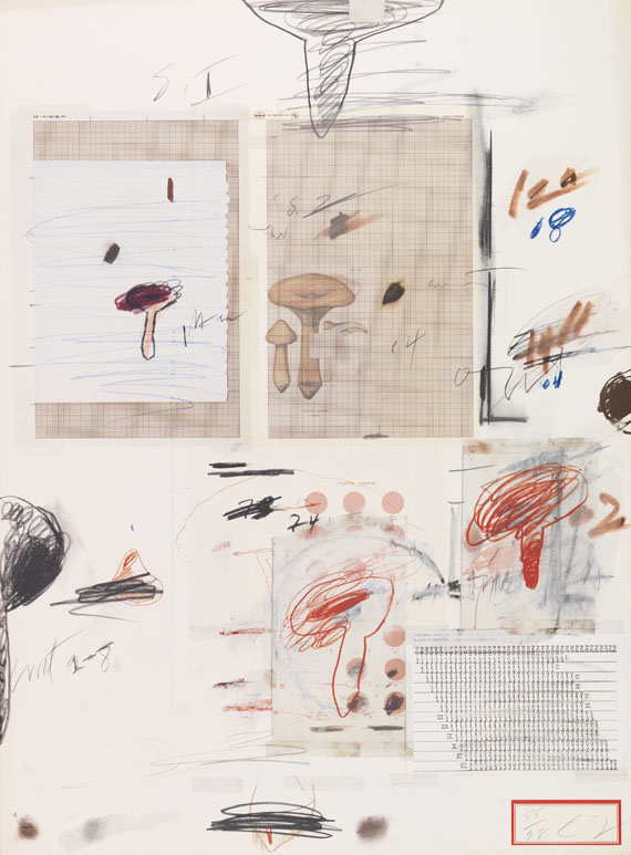 Cy Twombly - Natural History Part I, Mushrooms