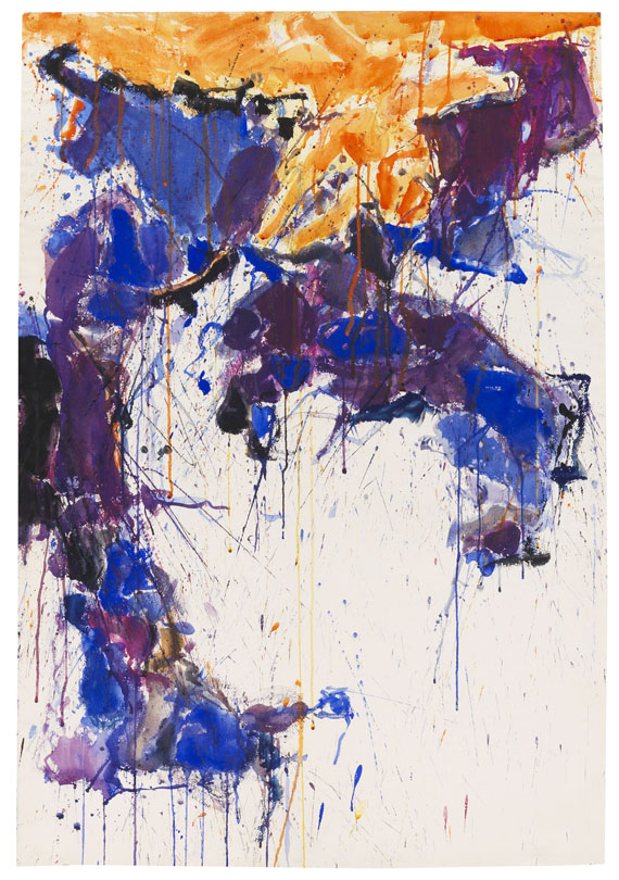 Sam Francis - Over orange (SF58-058)