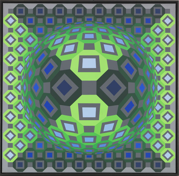 Victor Vasarely - Vilma - Rahmenbild