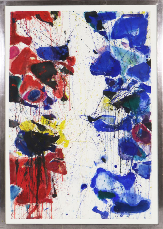 Sam Francis - White line (SF59-283) - Rahmenbild