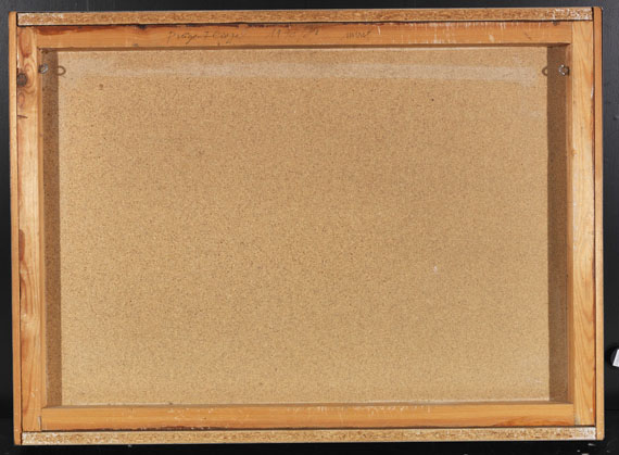 Heinz Mack - Präge-Flügel - R&uuml;ckseite