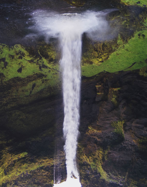 Ólafur Elíasson - Contact is content at Seljalandsfoss