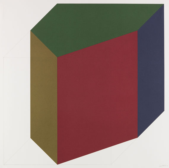 Sol LeWitt - Forms derived from a Cube