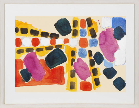 Ernst Wilhelm Nay - Ohne Titel - Rahmenbild