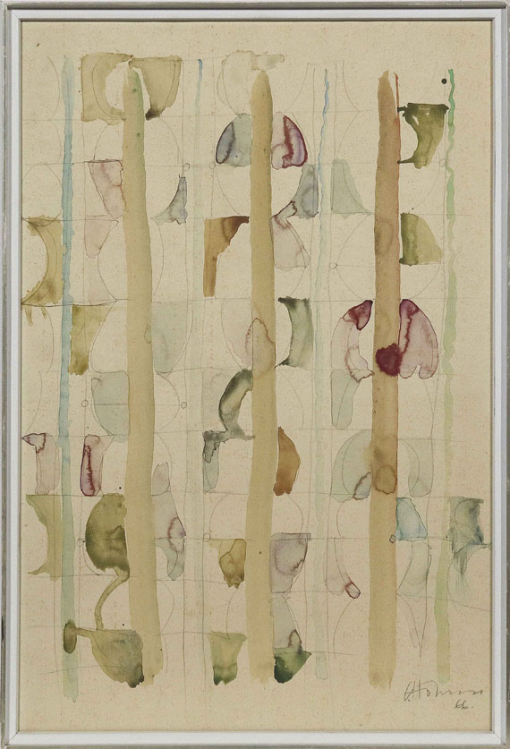 Gerhard Hoehme - Ohne Titel - Rahmenbild