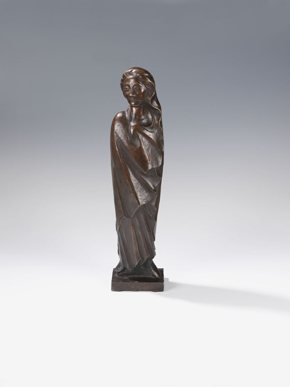 Ernst Barlach - Frau im Wind