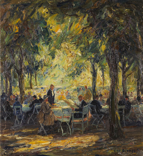 Hofgarten in..., 1920