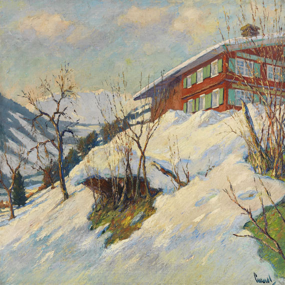 Edward Cucuel - Herrlicher Wintertag