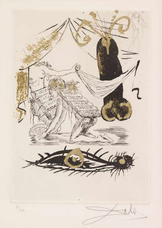 Salvador Dalí - Les Amours Jaunes - Weitere Abbildung