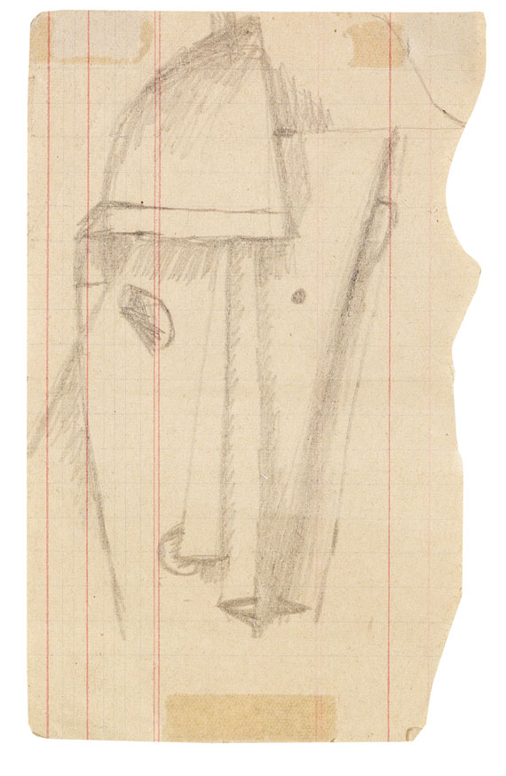 Otto Gutfreund - 3 Blätter: Kubistische Kompositionen - Weitere Abbildung