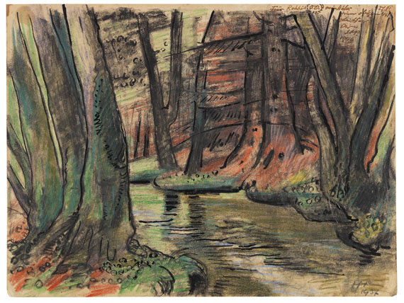 Hermann Max Pechstein - Waldesinnere