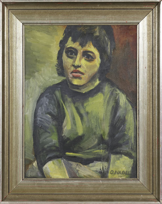 Otto Nagel - Porträt - Rahmenbild