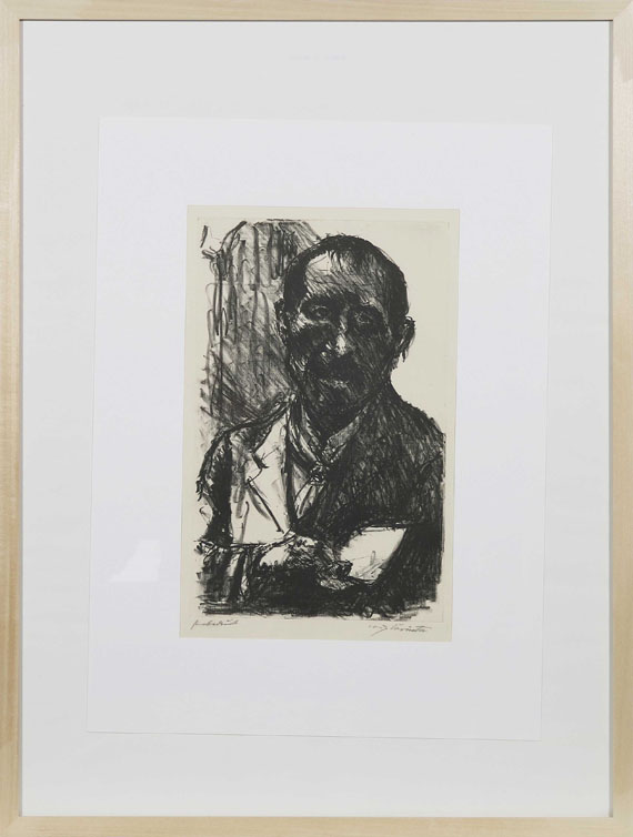 Lovis Corinth - Selbstbildnis - Rahmenbild