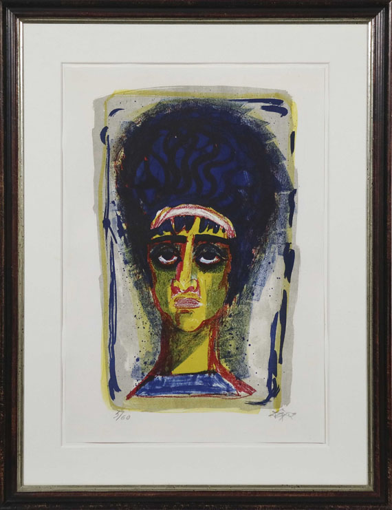 Otto Dix - Römerin II - Rahmenbild