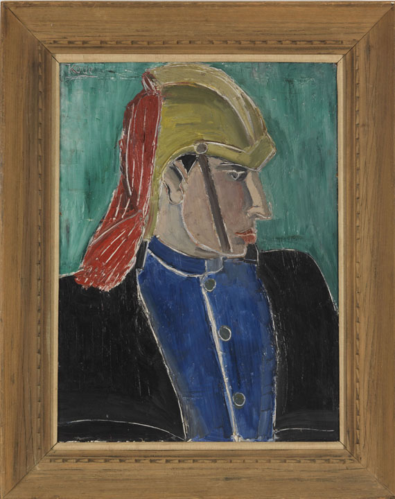 Helmut Kolle gen. vom Hügel - Gardist - Rahmenbild