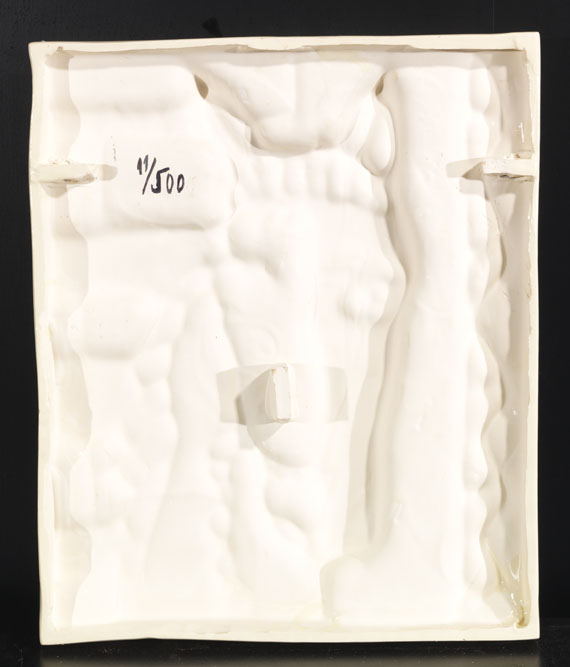 Fernand Léger - Le Cheval sur fond orange - Rückseite