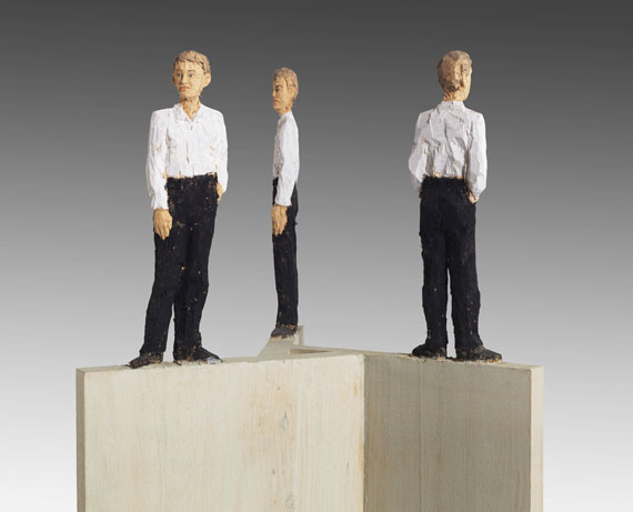 Stephan Balkenhol - Three Men - Weitere Abbildung