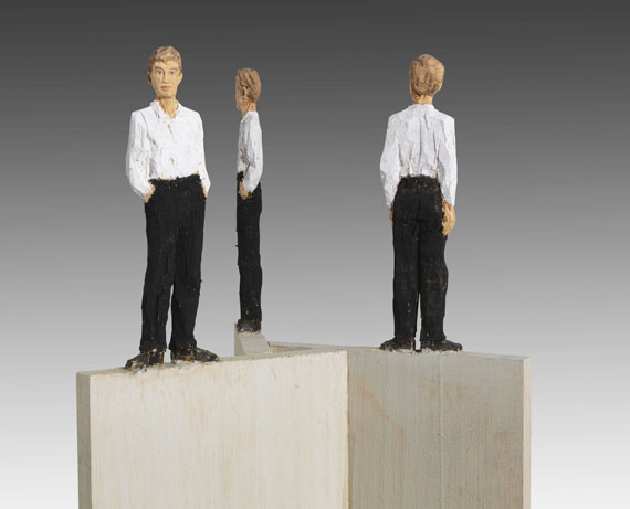 Stephan Balkenhol - Three Men - Weitere Abbildung