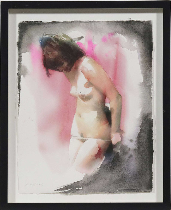 Martin Eder - Ohne Titel - Rahmenbild