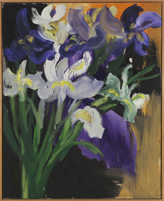 Rainer Fetting - Iris - Rahmenbild