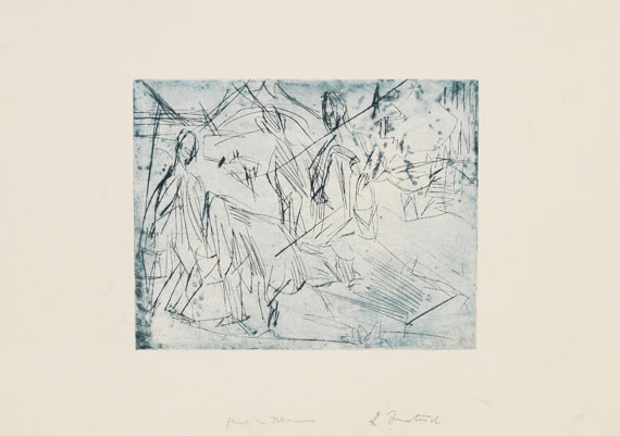 Ernst Ludwig Kirchner - Kuh am Brunnen