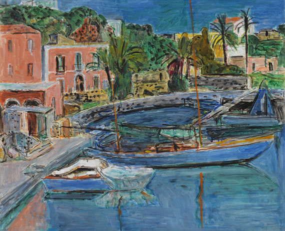 Hans Purrmann - Der Hafen von Porto d