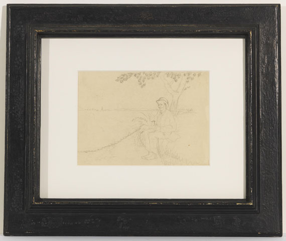 August Macke - Josef Cordier - Rahmenbild