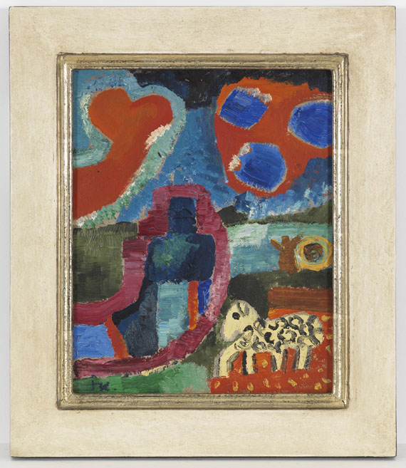 Ida Kerkovius - Vor dem Gewitter - Rahmenbild