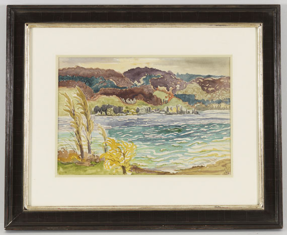 Otto Dix - Herbstlandschaft am Bodensee - Rahmenbild
