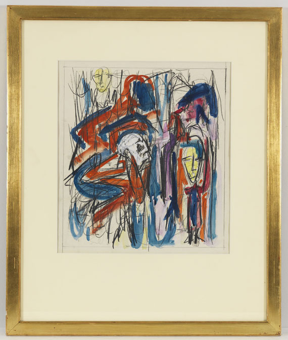 Albert Müller - Ohne Titel - Rahmenbild