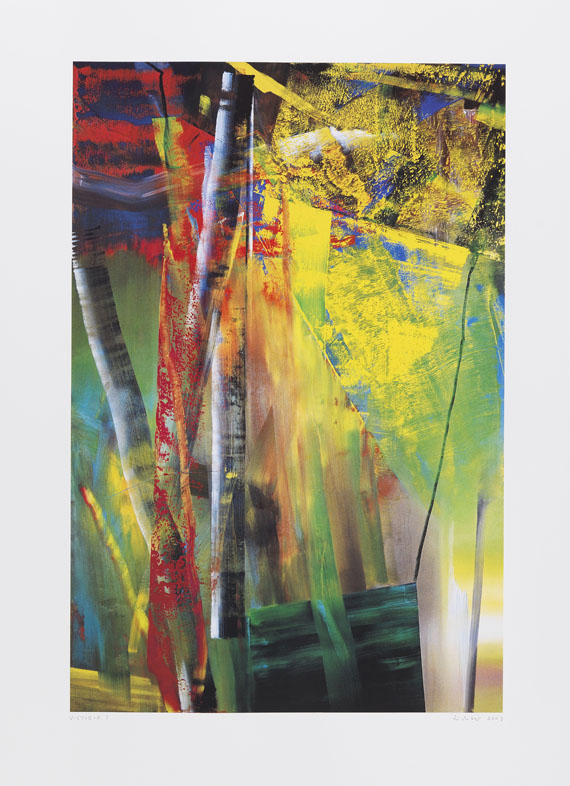 Gerhard Richter - 2 Bll.: Victoria I. Victoria II - Weitere Abbildung