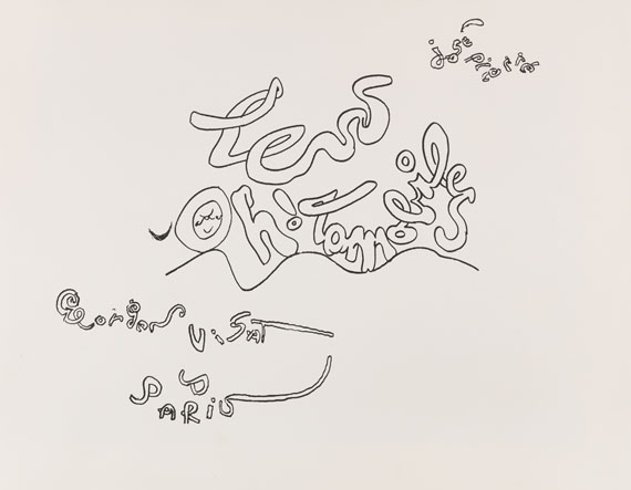 Roberto Sebastian Echaurren Matta - Les Oh-Tomobiles - Weitere Abbildung