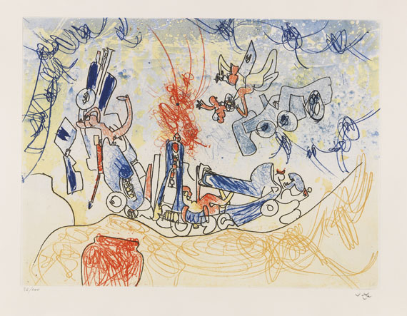 Roberto Sebastian Echaurren Matta - Les Oh-Tomobiles - Weitere Abbildung