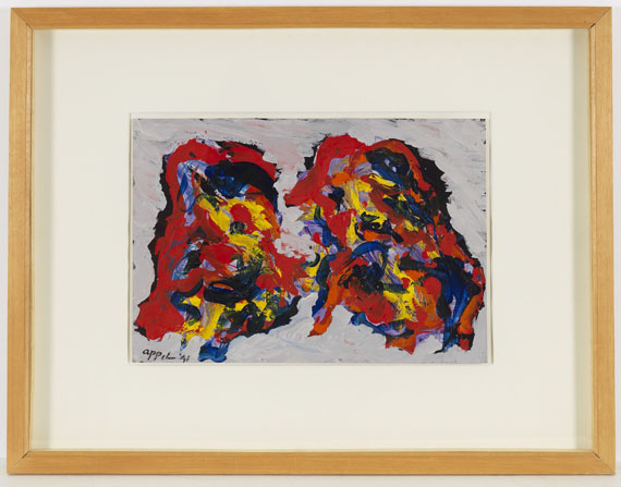 Karel Appel - Ohne Titel - Rahmenbild